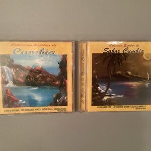Lot of 2 Sabor Cumbia & Cumbia CDs